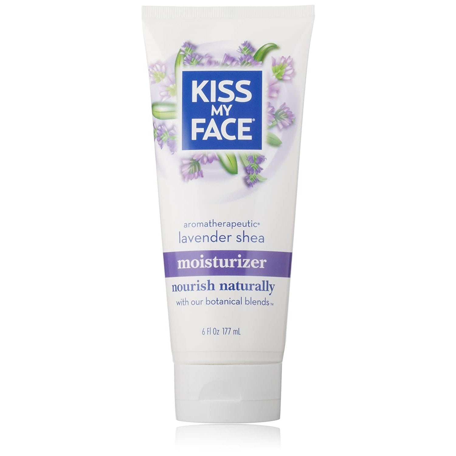 Kiss My Face Lavender Shea Moisturiser, 6 Fl Oz (177 mL), Moisturising Lotion