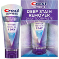Crest 3D White Brilliance Deep Stain Remover Toothpaste, Dazzling Mint, 2.1 Oz (59 G)