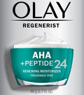 Olay Regenerist AHA + Peptide 24 Renewing Moisturizer 48 G (1.7 Oz)