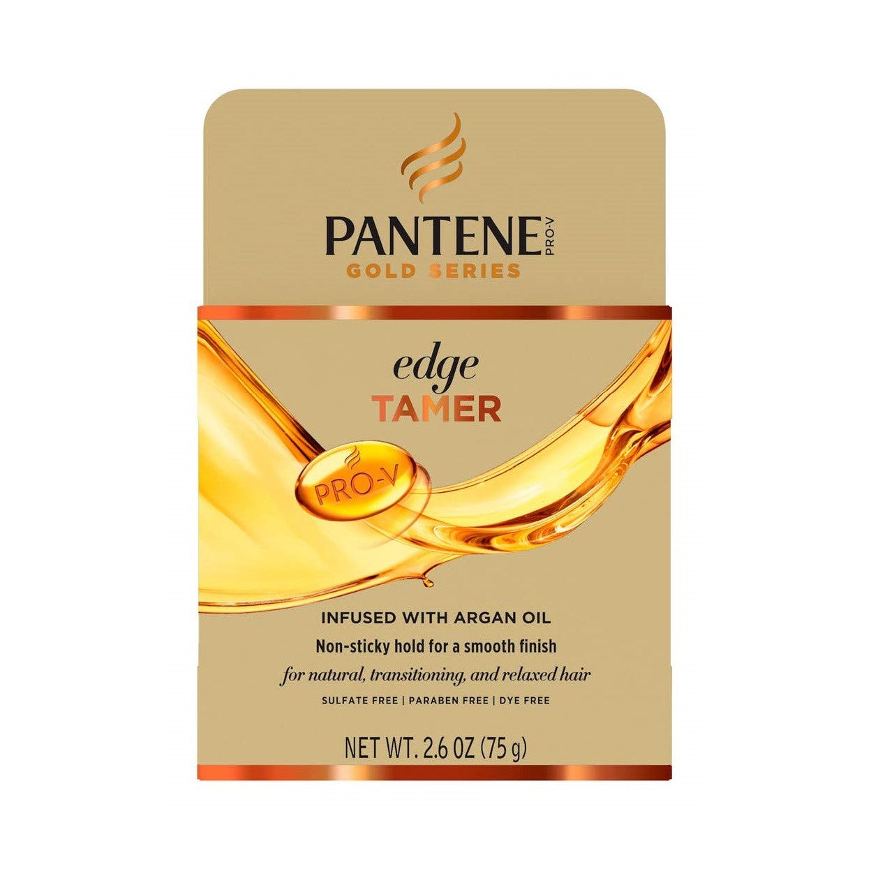 Pantene Pro-V Gold Series Edge Tamer with Argan Oil 2.6 oz (75 g)