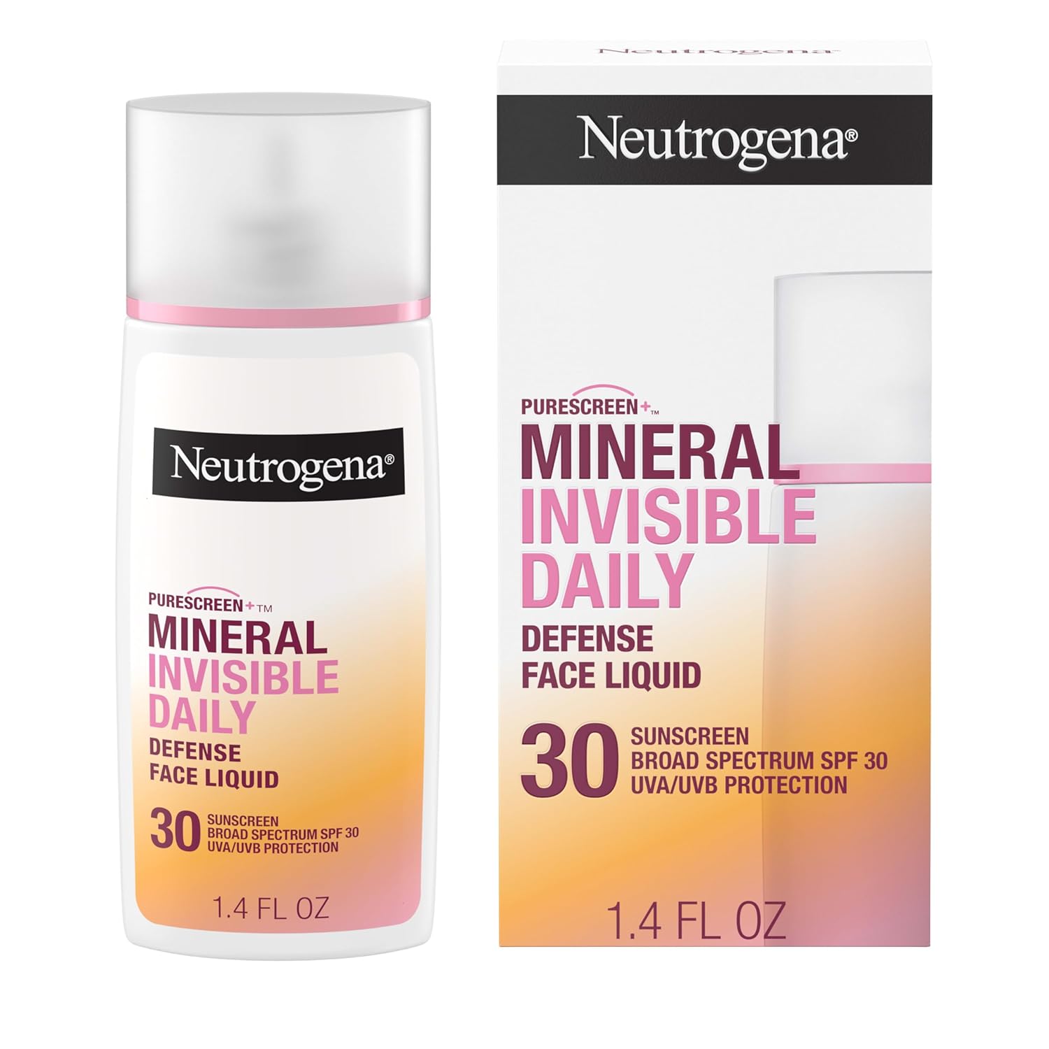 Neutrogena Invisible Daily Defense Facial Sunscreen SPF 30 40ml