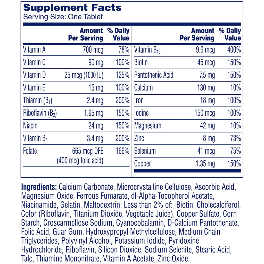 One A Day Women's Complete Multivitamin/Multimineral, 300 Tablets