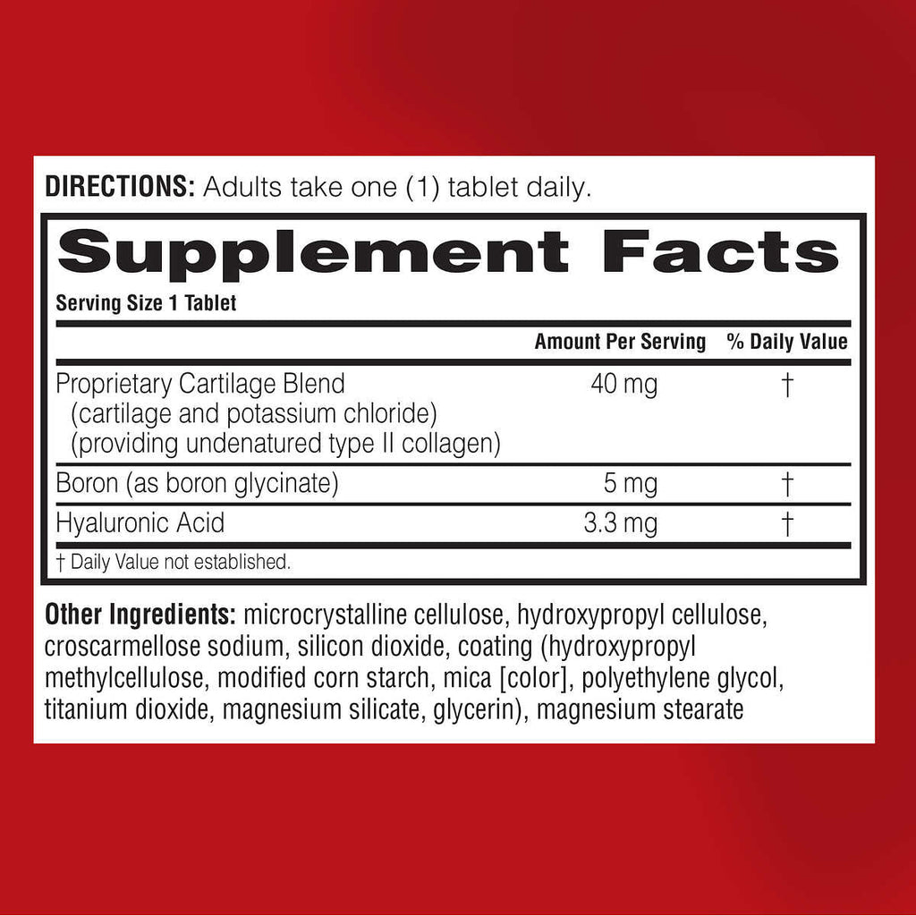 Move Free Ultra Triple Action Joint Health, 75 Tablets, UC-II Collagen, Boron & Hyaluronic Acid