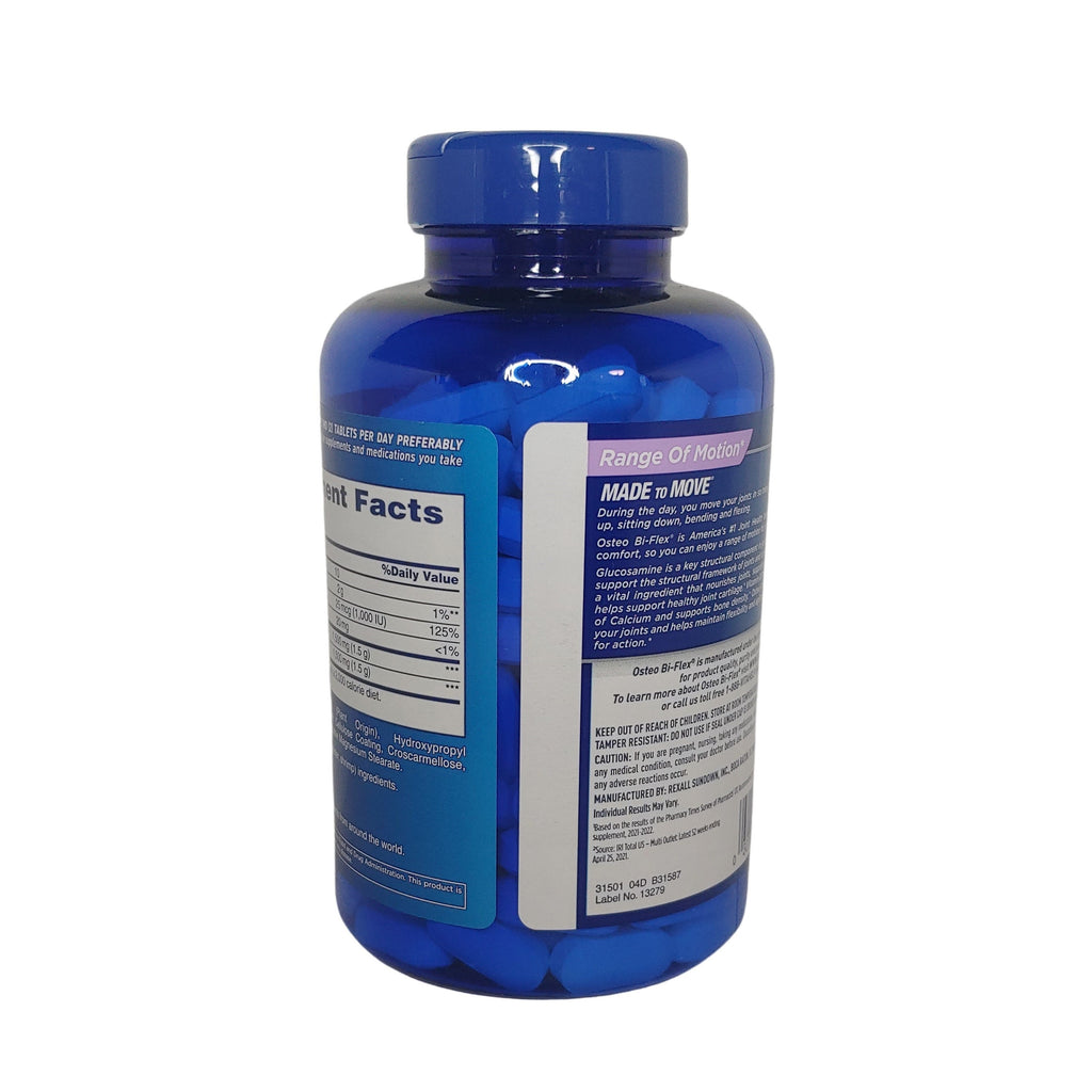 Osteo Bi-Flex Triple Strength Joint Health + Vitamin D3, 200 Tablets