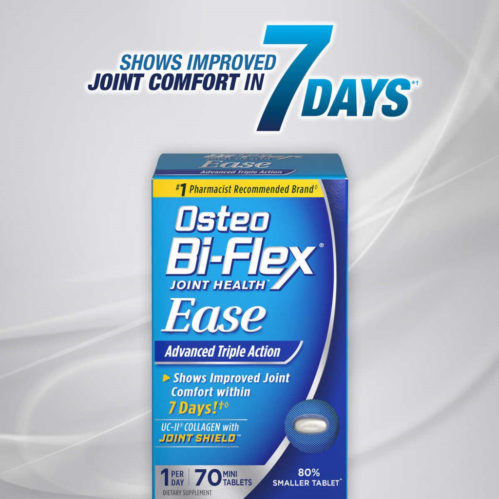 Osteo Bi-Flex Ease, Advanced Triple Action Joint Health Vitamin D3, 70 Tablets