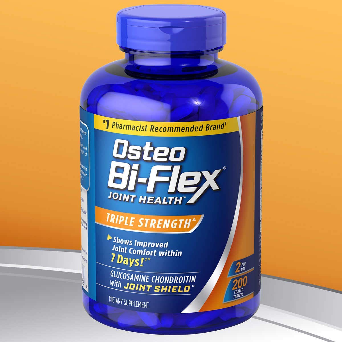 Osteo Bi-Flex Triple Strength Glucosamine Chondroitin + Vitamin C, 200 Tablets