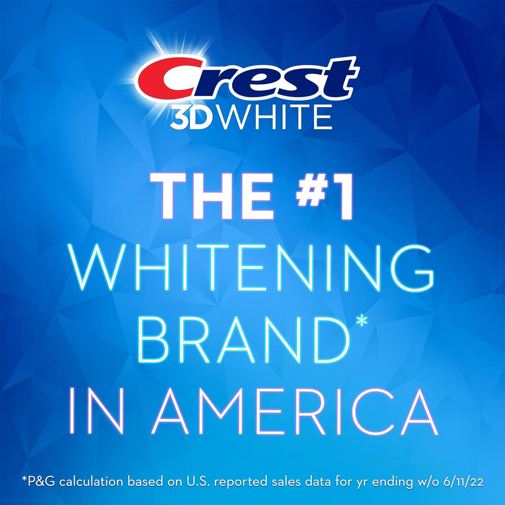 Crest 3d White Luminous Mint Toothpaste 3.7 Oz (104 G) 4 Pack