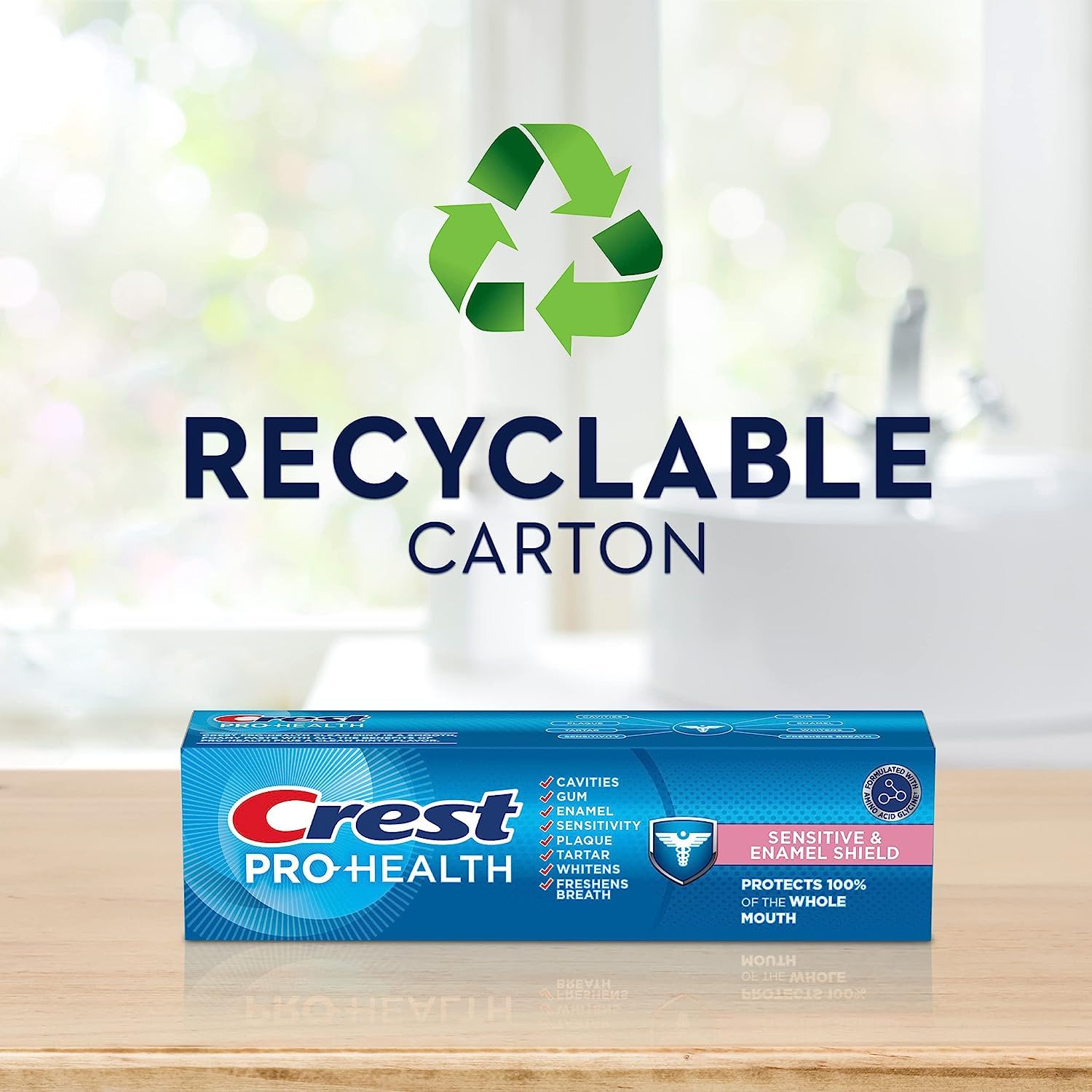 Crest Pro-Health Sensitive & Enamel Shield Toothpaste, 4.3 oz (121 g)