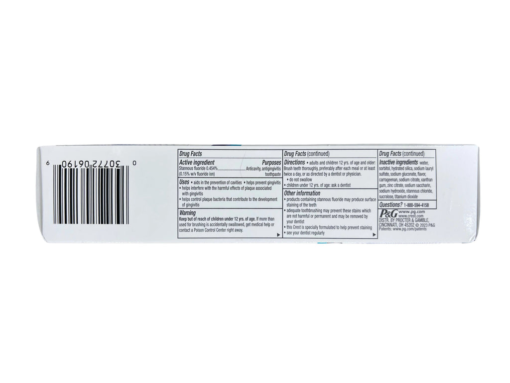Crest Pro-Health Gum Detoxify Ultra Toothpaste, 4.7 Oz (133 G), Active Foam, Deep Clean, Extra Fresh, Gentle Whitening