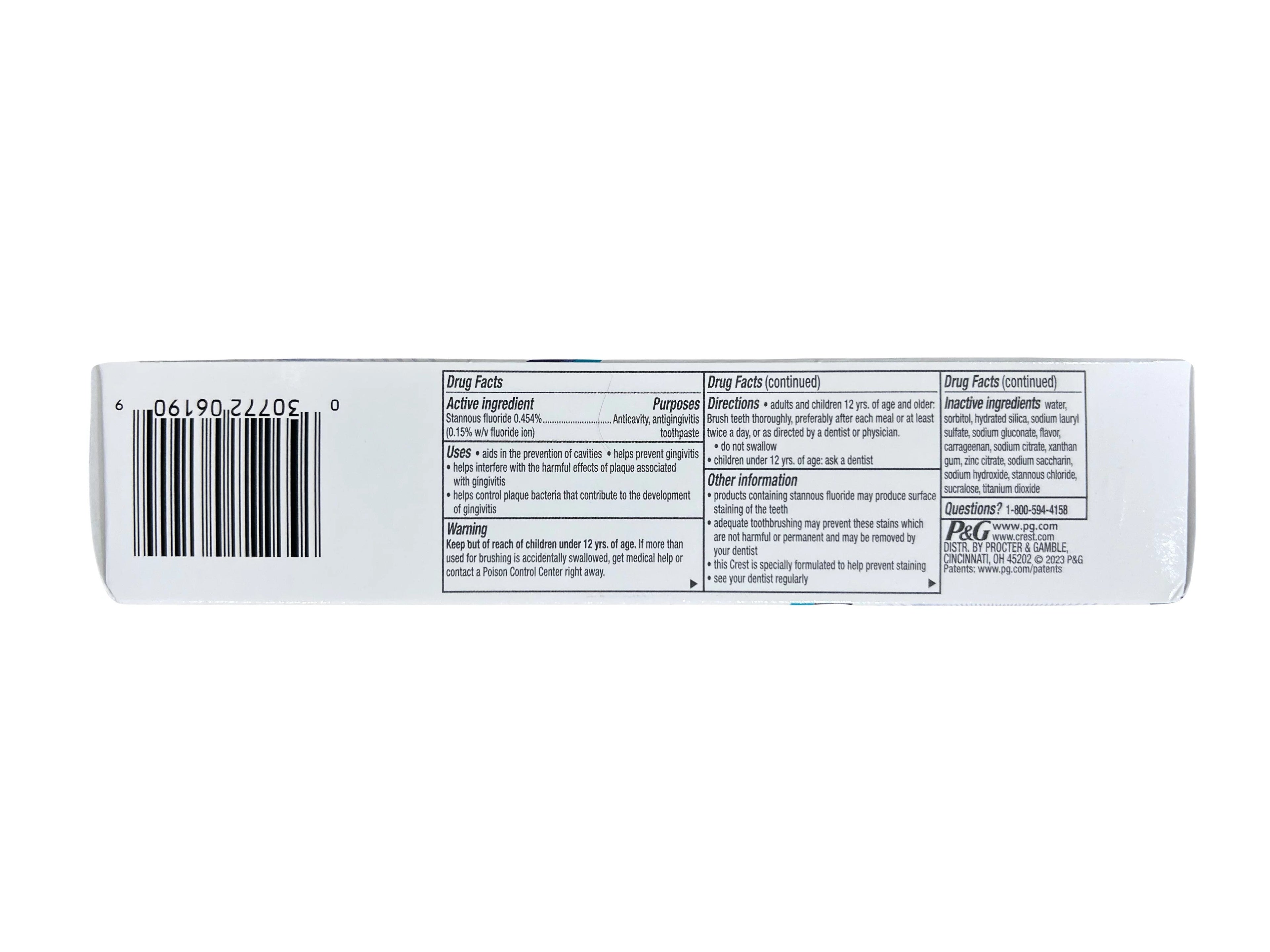 Crest Pro-Health Gum Detoxify Ultra Toothpaste, 4.7 Oz (133 G), Active Foam, Deep Clean, Extra Fresh, Gentle Whitening