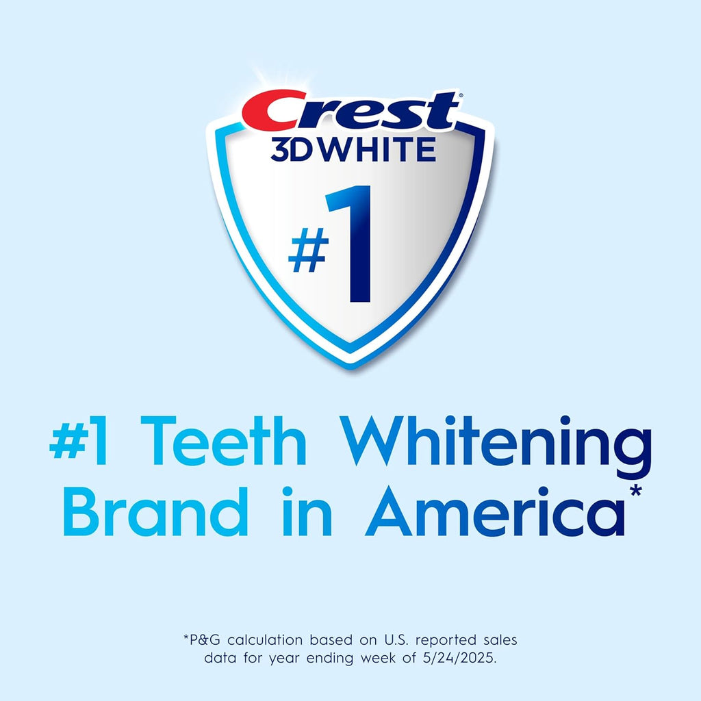 Crest 3D White Whitening Therapy Charcoal Toothpaste, Deep Clean, Invigorating Mint, 4.6 OZ (130 g)