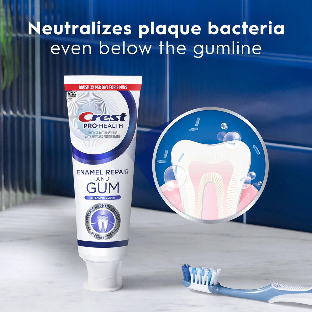 Crest Pro-Health Enamel Repair And Gum Advanced Whitening Toothpaste, 4.8 Oz (136 G)