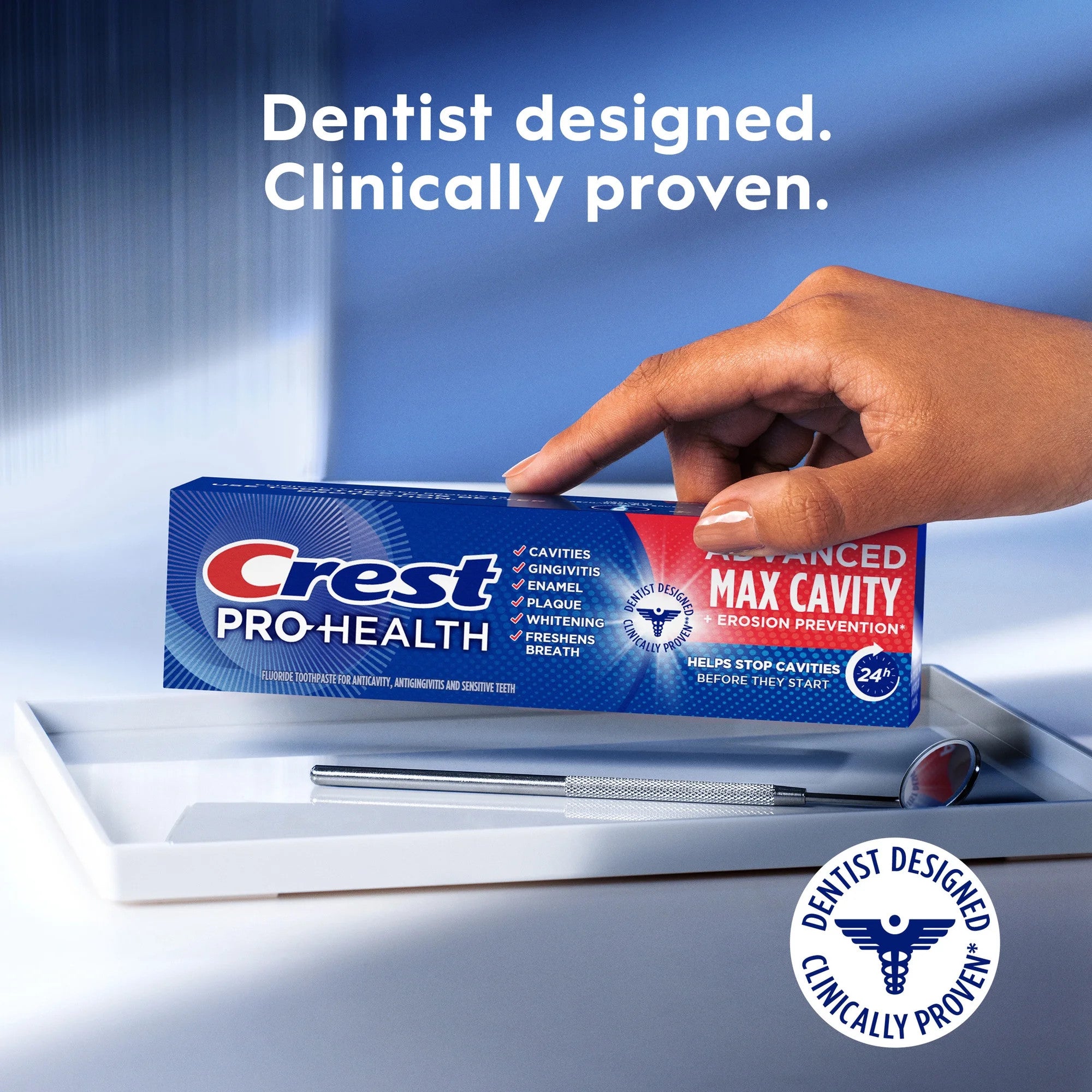 Crest Pro-Health Advanced Toothpaste, Max Cavity + Erosion Prevention, 5.1 OZ (144 g)