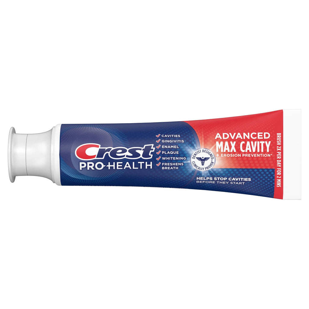Crest Pro-Health Advanced Toothpaste, Max Cavity + Erosion Prevention, 5.1 OZ (144 g)
