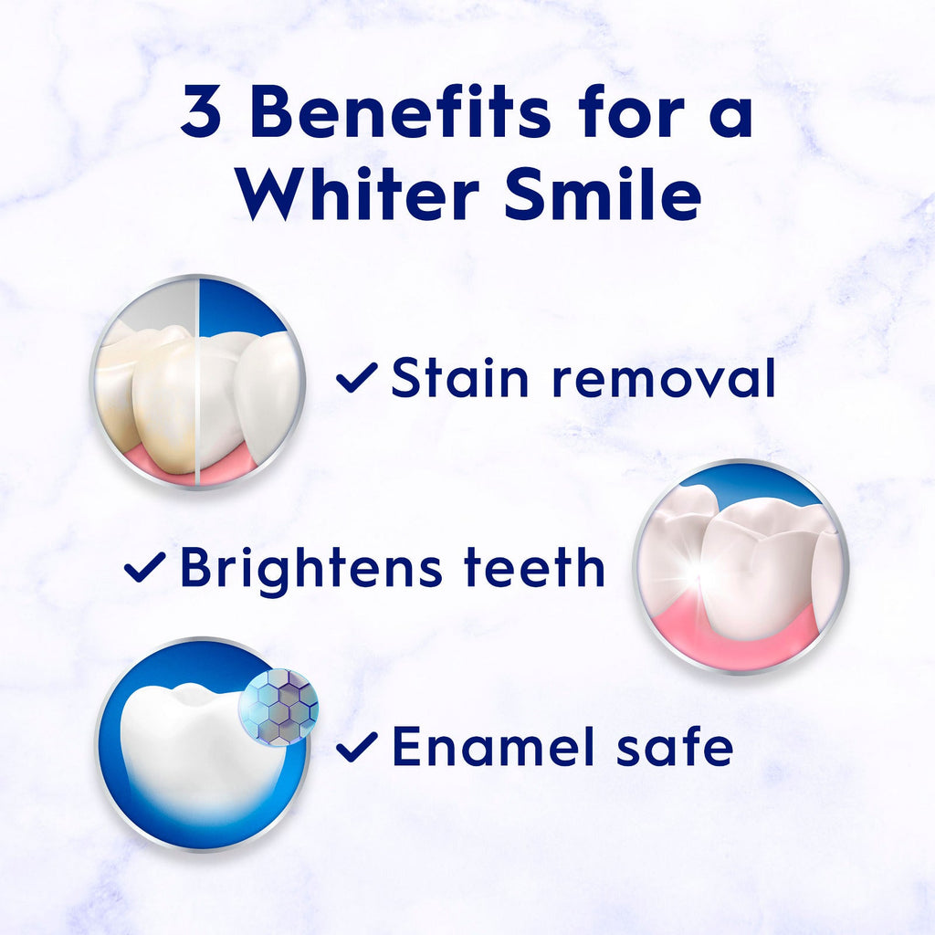 Crest 3D White Radiant Mint Toothpaste 3.3 oz / 93 g (2 pack)