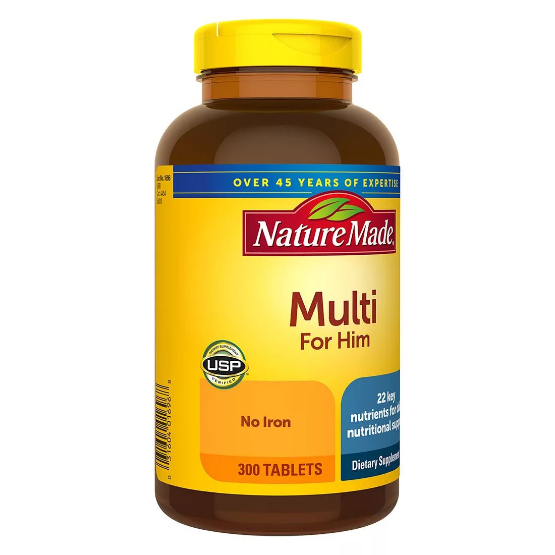 Nature Made Multi For Him, Men's Multivitamin, 300 Tablets