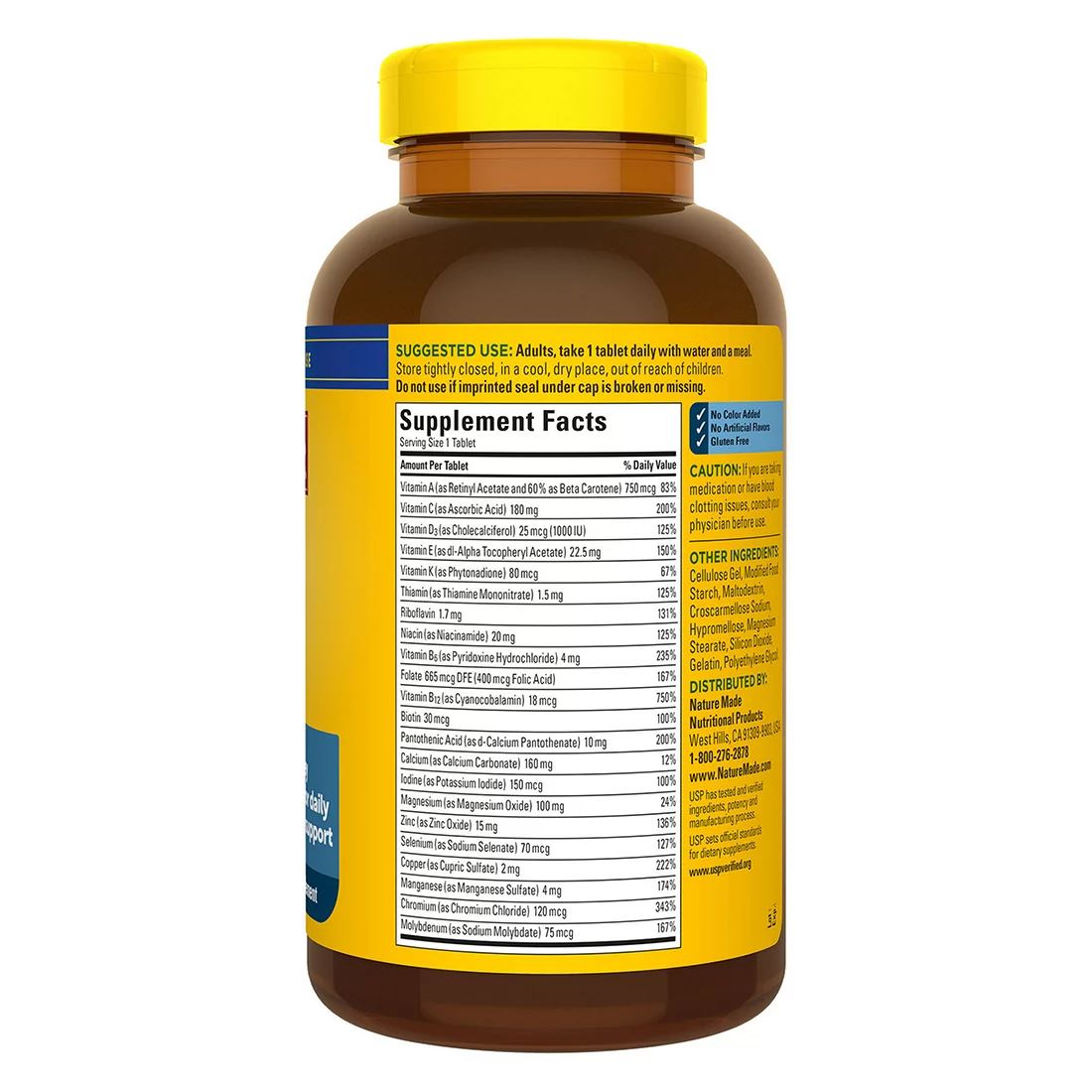 Nature Made Multi For Him, Men's Multivitamin, 300 Tablets