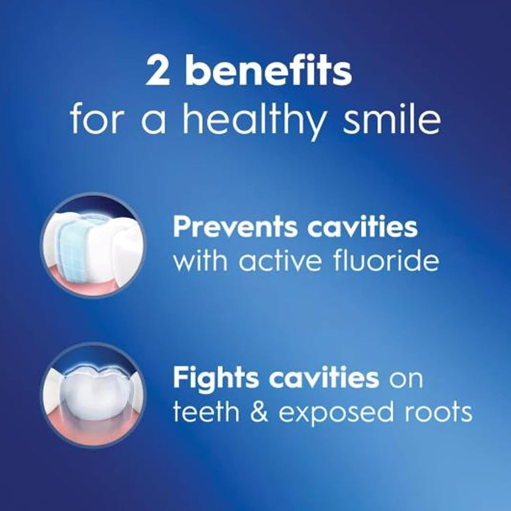Crest PLUS Cavity Protection Toothpaste, 8.2 Oz / 232 G, Regular Paste