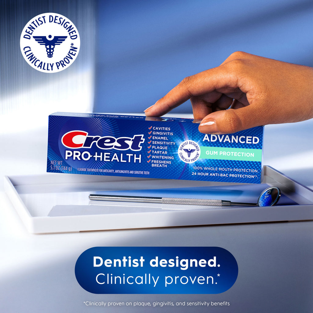 Crest Pro-Health Advanced Gum Protection Toothpaste 5.1 OZ (144 g) 2 PACK