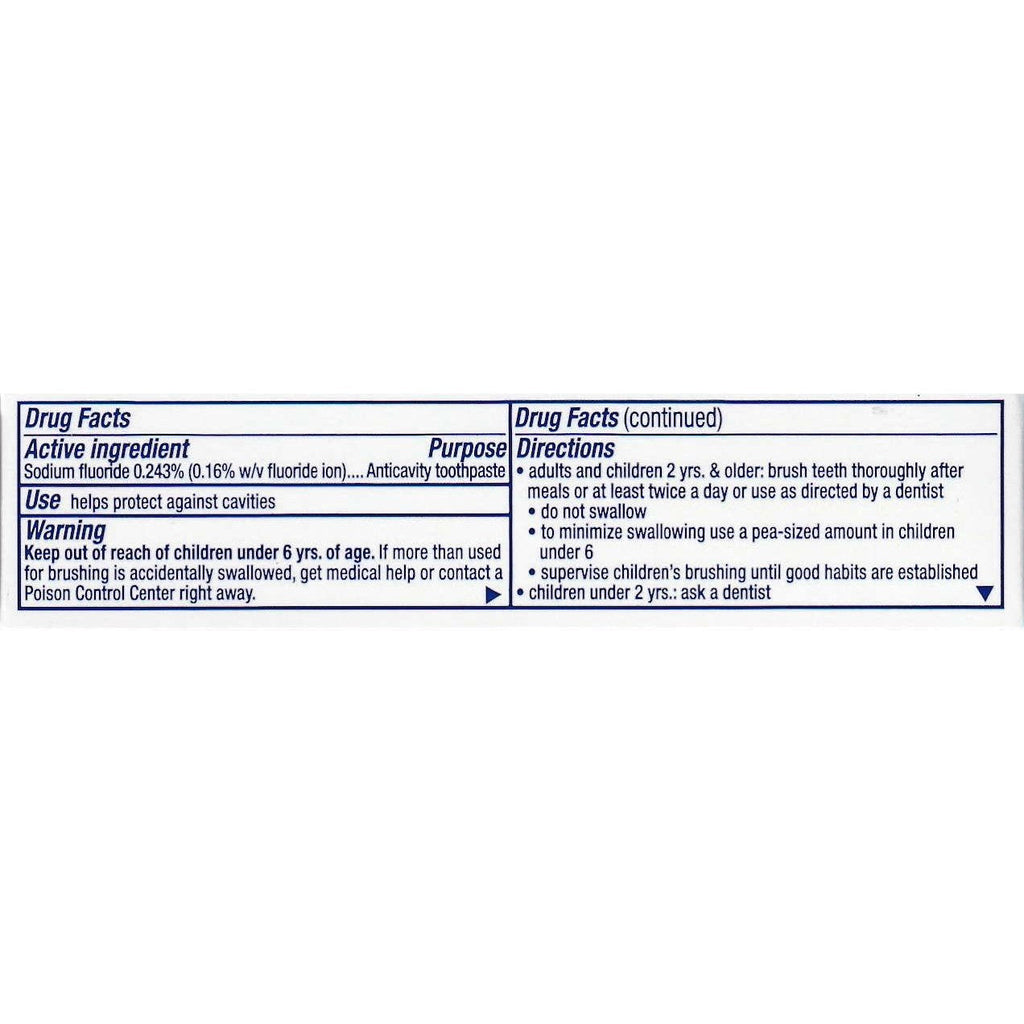 Crest 3D White Brilliance Vibrant Peppermint Travel Toothpaste 0.85 OZ (24 g)