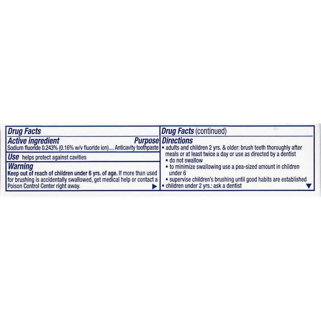 Crest 3D White Brilliance Vibrant Peppermint Travel Toothpaste 0.85 OZ (24 g)