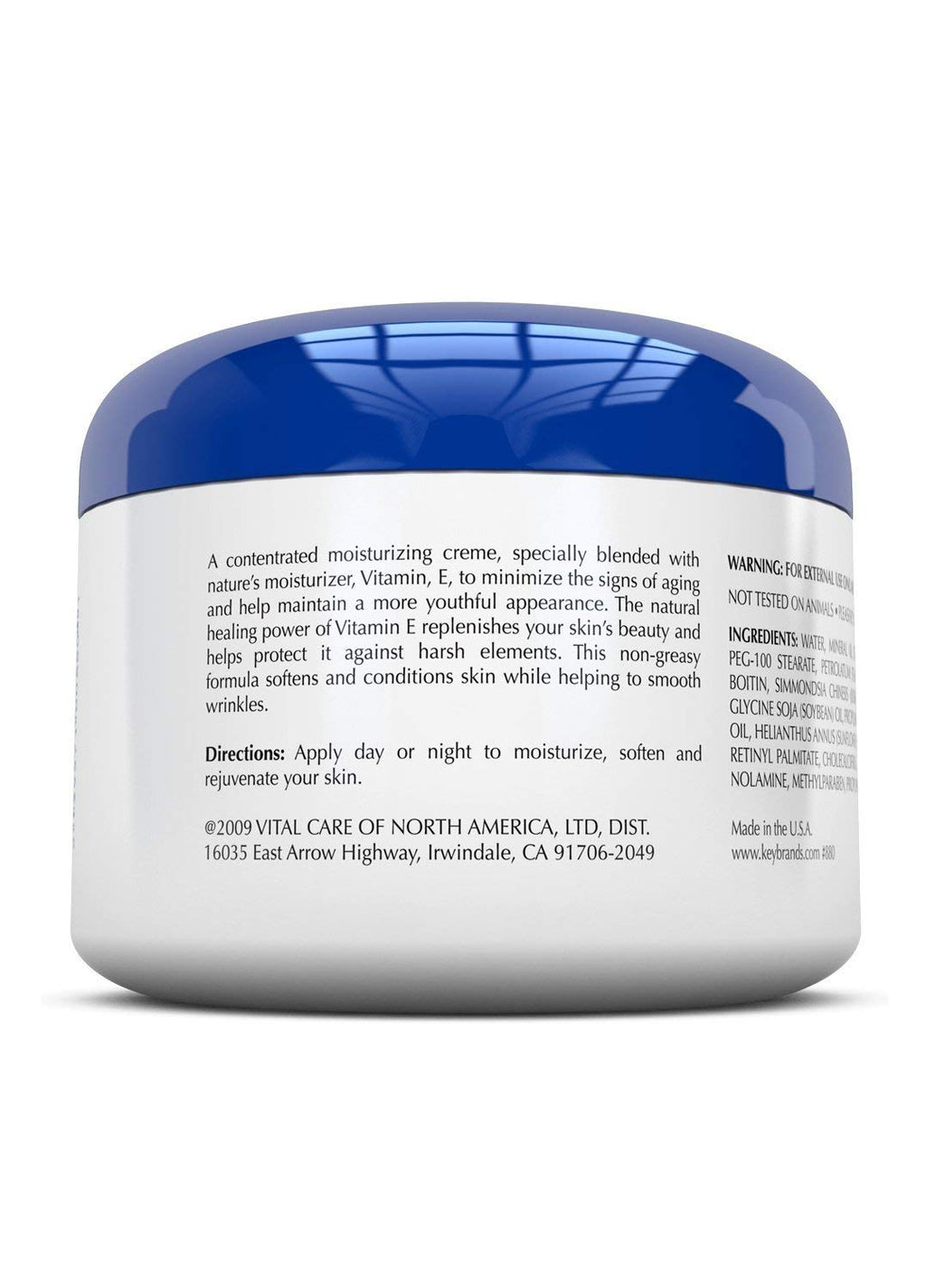 Vital Care Vitamin E Creme 8 oz (225 g)