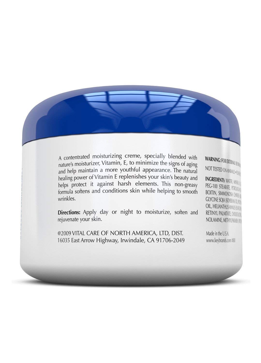 Vital Care Vitamin E Creme 8 oz (225 g)