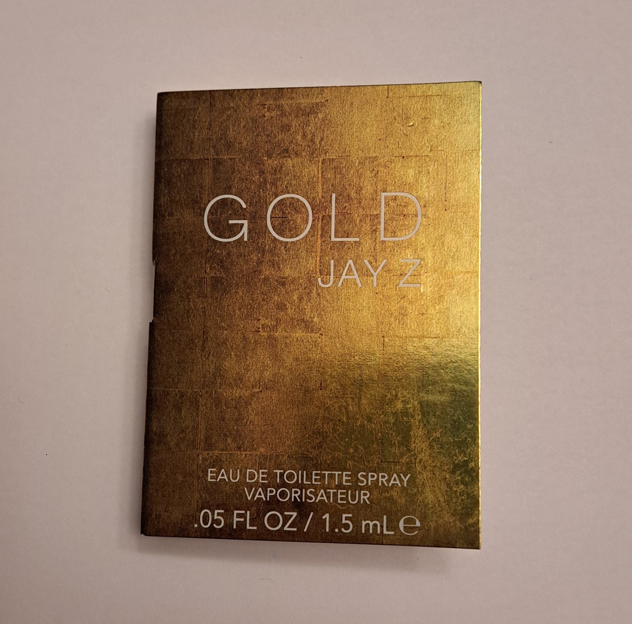 Jay Z Gold Eau de Toilette Spray Vaporisateur 0.05 FL OZ (1.5 mL)