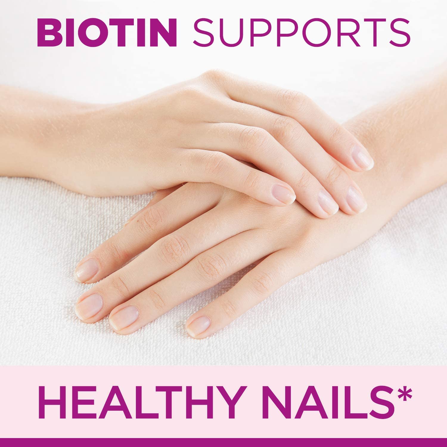 Nature's Bounty Hair, Skin And Nails Gummy Vitamins, Strawberry, 80 Gummies