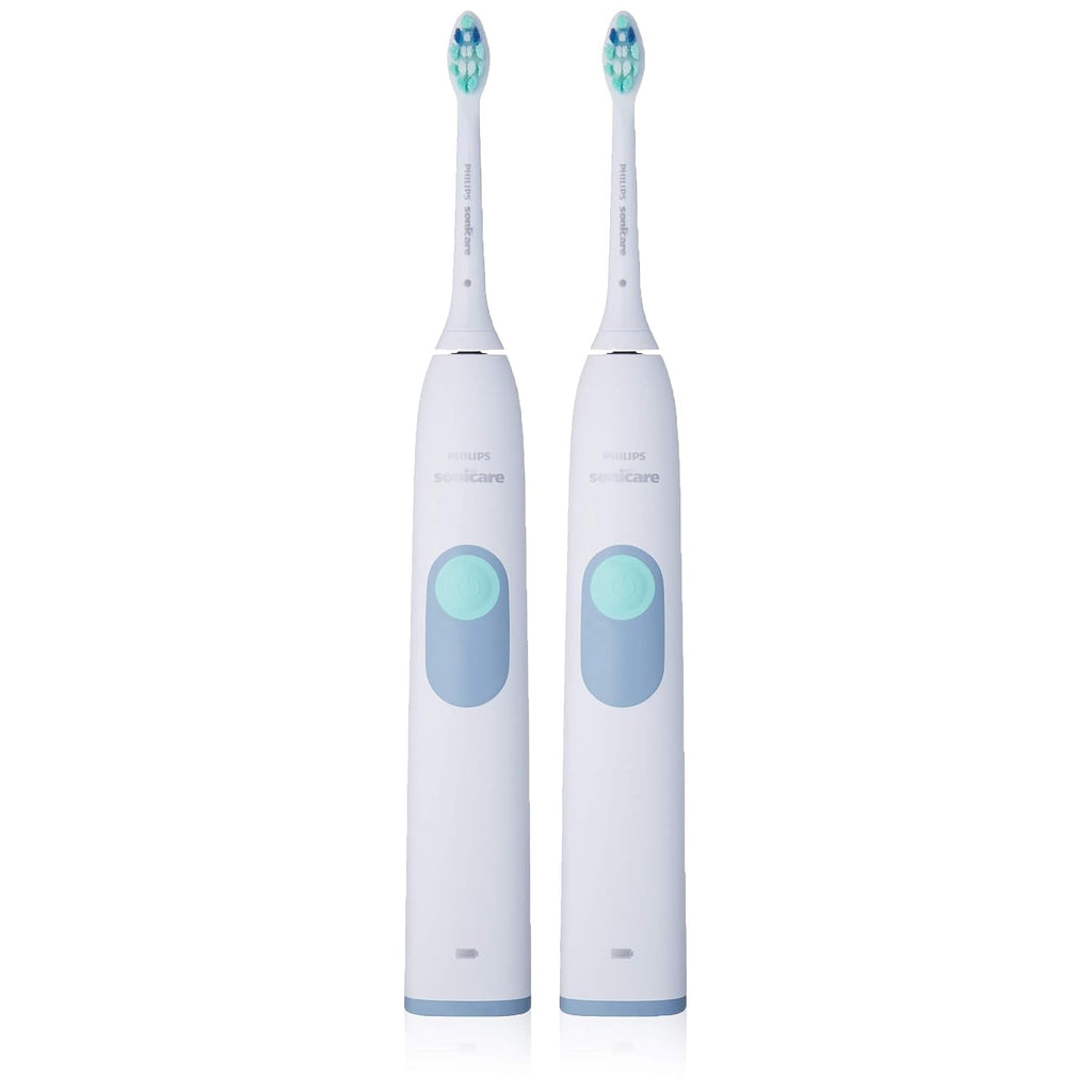 Philips Sonicare Essential Clean Toothbrush, 2 pack, HX6253/83, 858210 (USA plug)