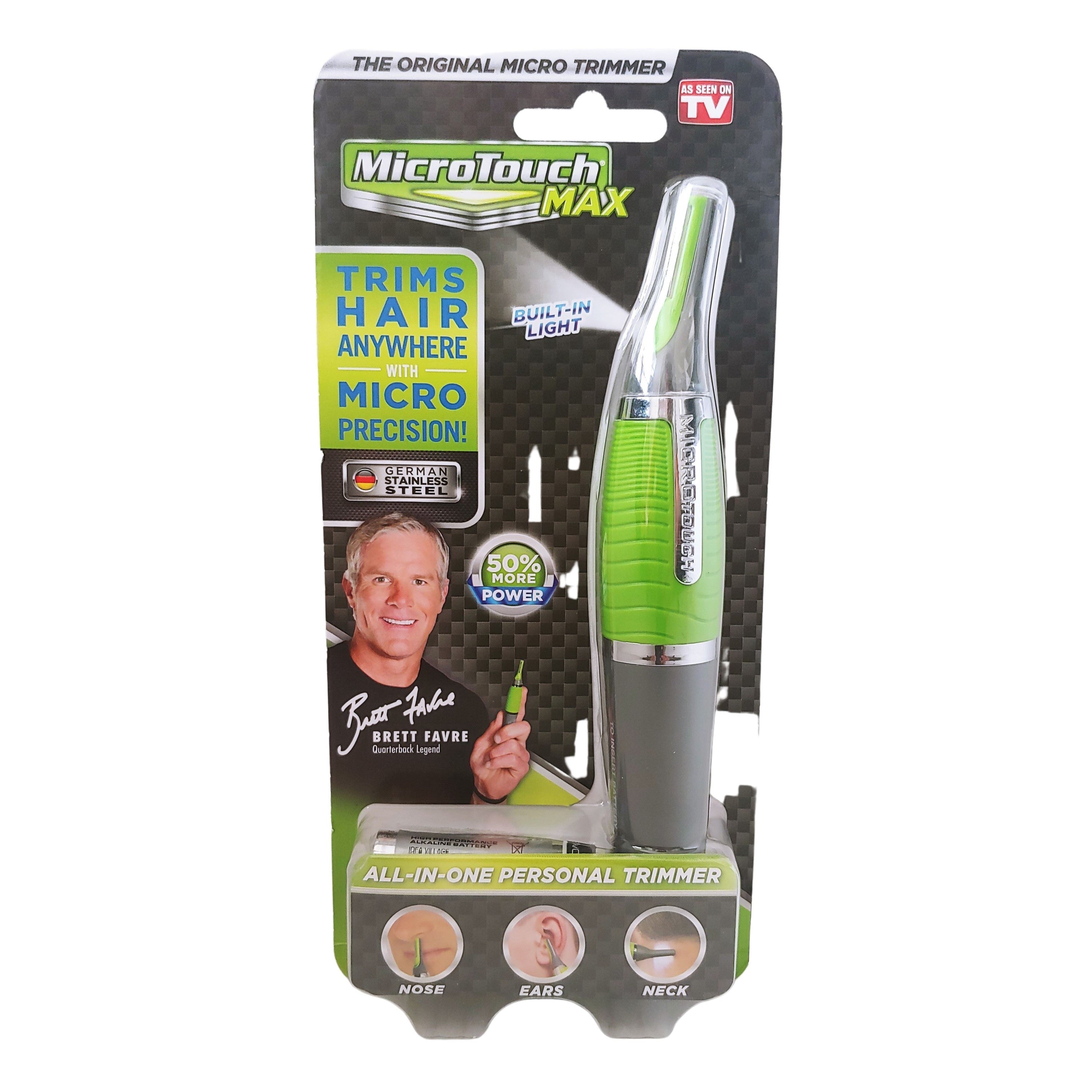 MicroTouch Max All in One Personal Hair Nose Ears Neck Eyebrows Trimmer