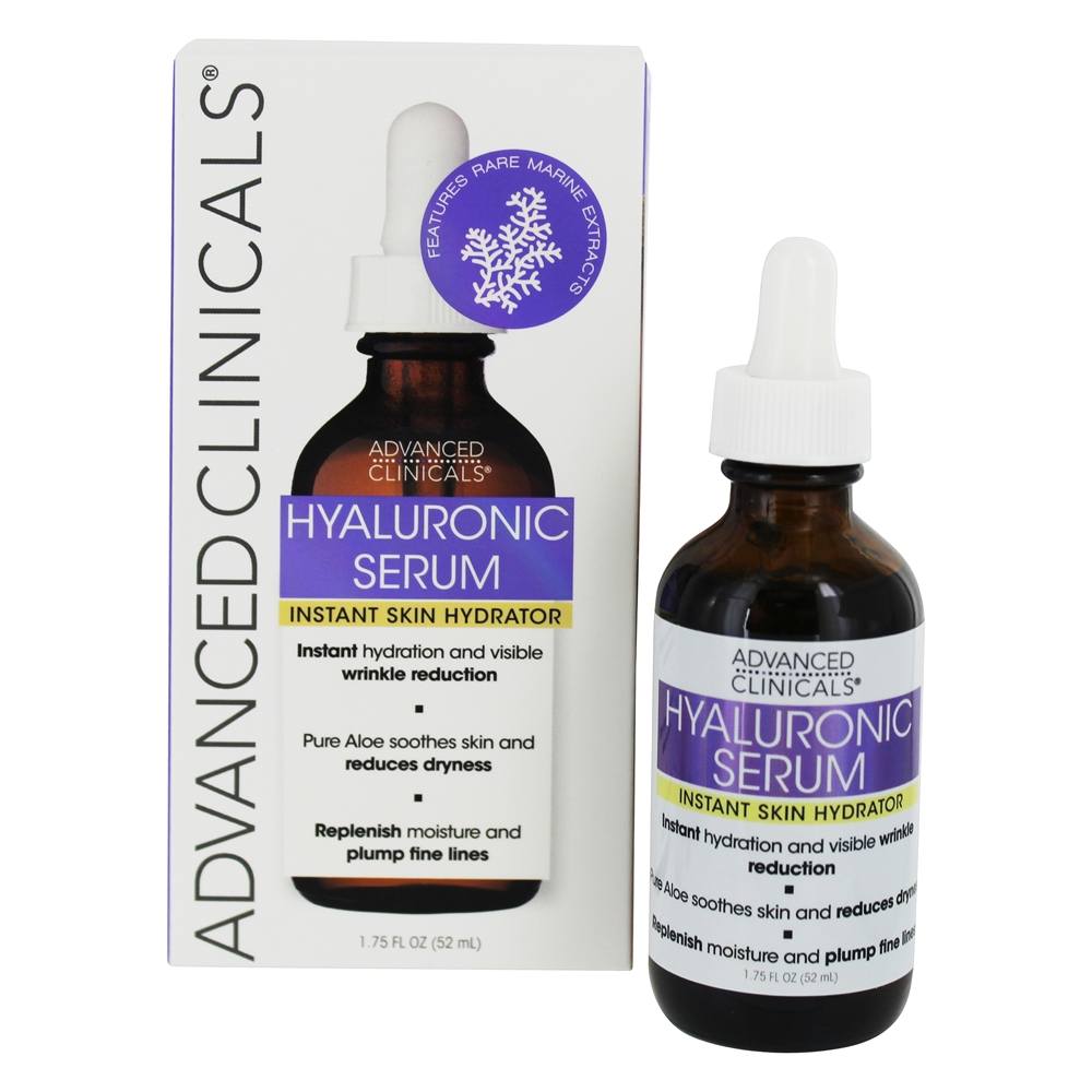 Advanced Clinicals Hyaluronic Serum, 1.75 fl oz (52 ml)