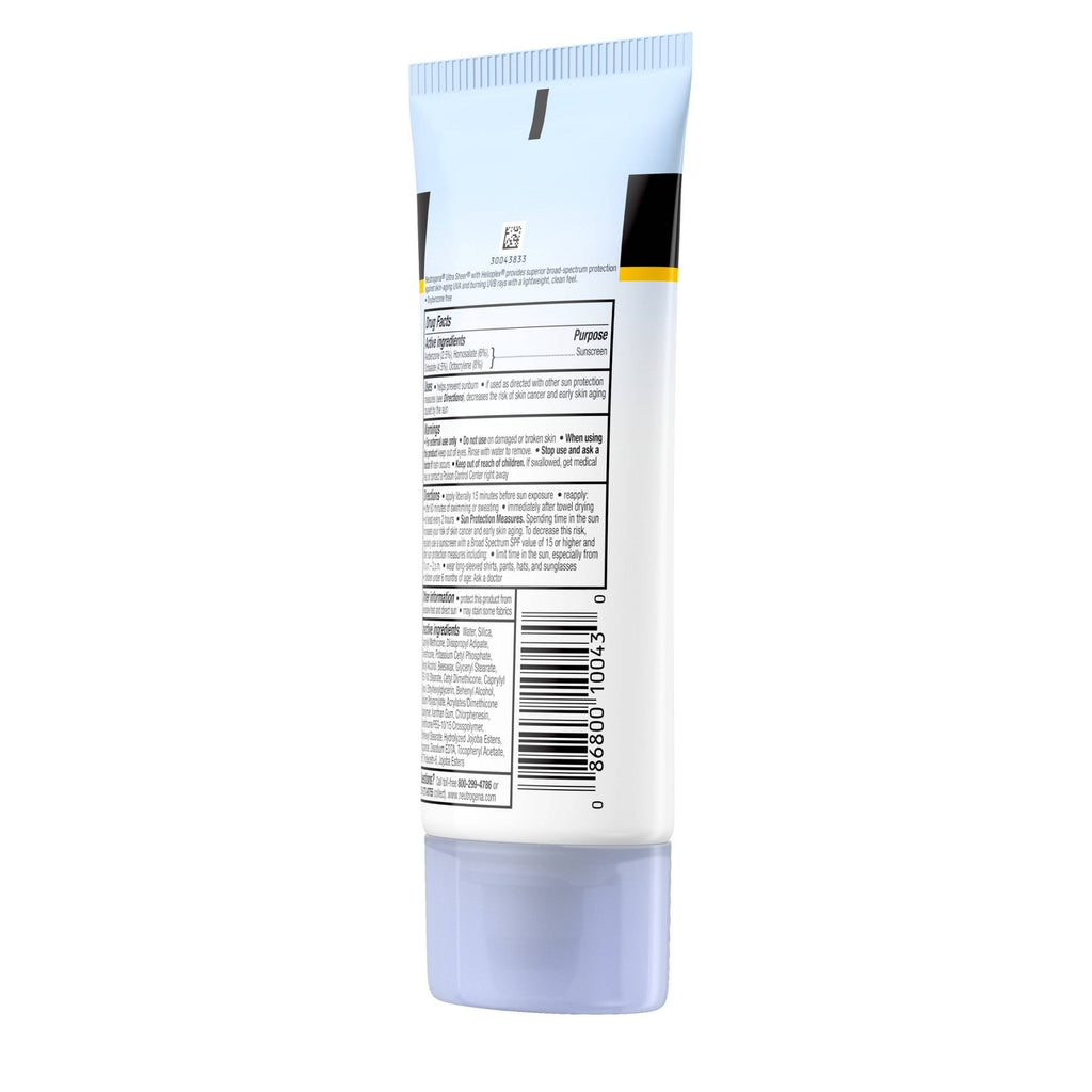 Neutrogena Ultra Sheer Spf 30 Sunscreen Lotion, 5 Fl Oz (147 mL)