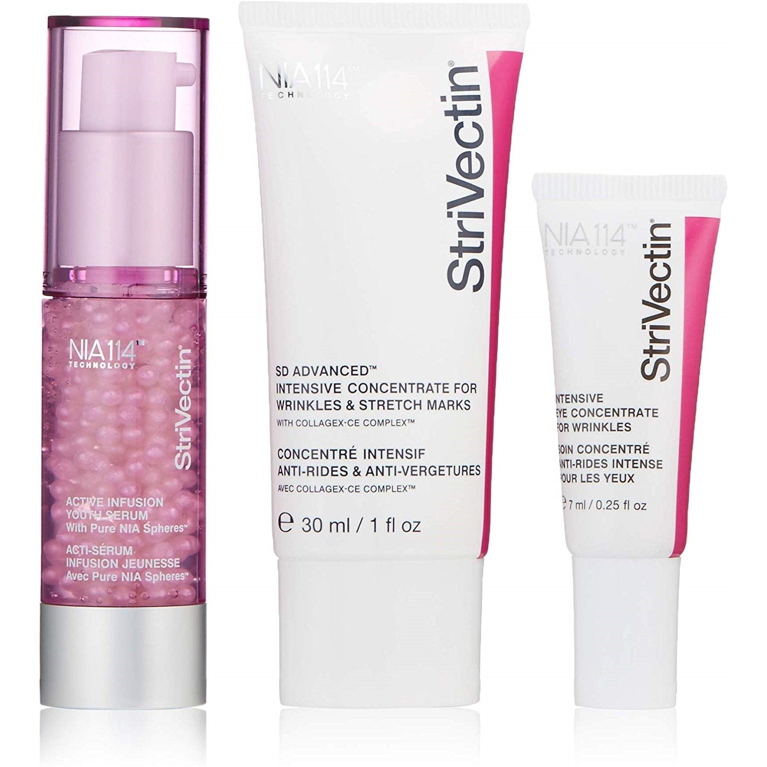 StriVectin Power Starters Anti-Wrinkle Trio Kit, Anti Aging & Anti-Stretch Mark Set