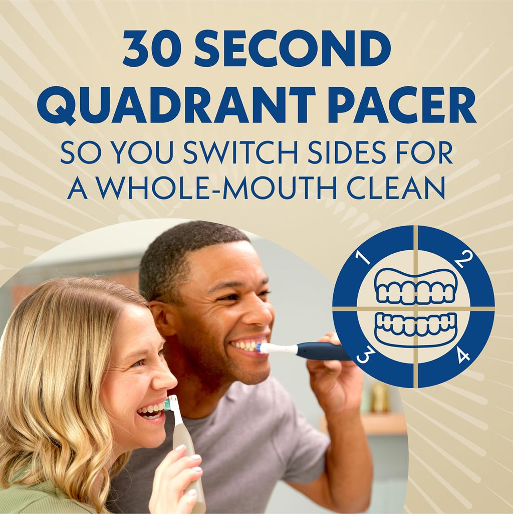 Spinbrush Smart Clean Battery Powered Toothbrush, Soft, Midnight Blue