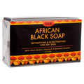 Silk African Black Soap, 7 OZ (128 g) - For Acne, Eczema, Dry Skin, Psoriasis, Face