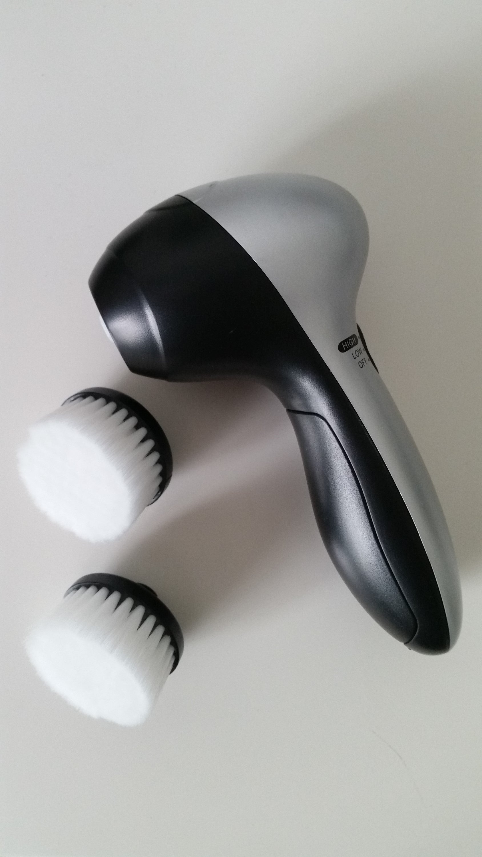 The Black Series 3pc Dual Speed Skin Revitaliser Set, Skin Care Facial Brush