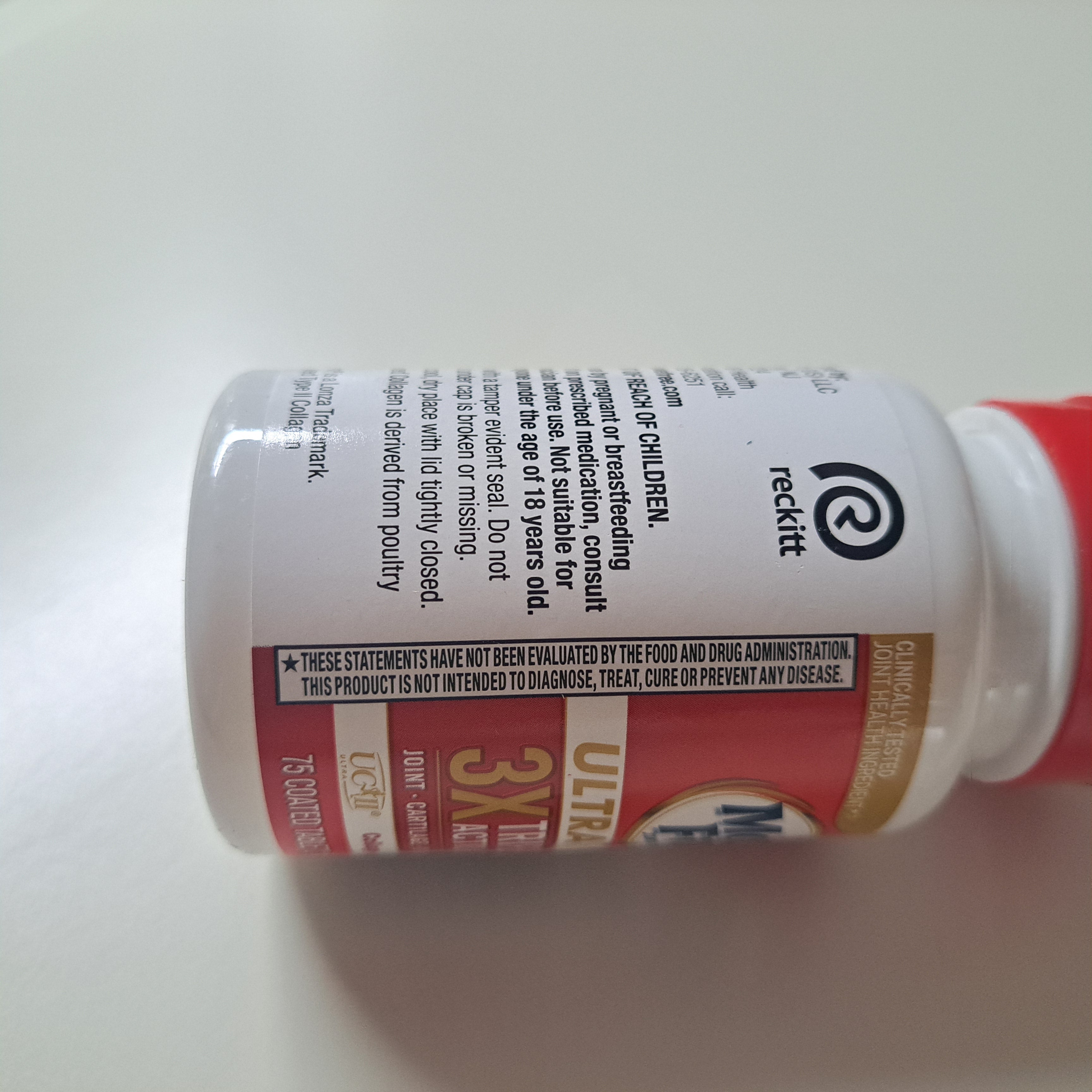 Move Free Ultra Triple Action Joint Health, 75 Tablets, UC-II Collagen, Boron & Hyaluronic Acid