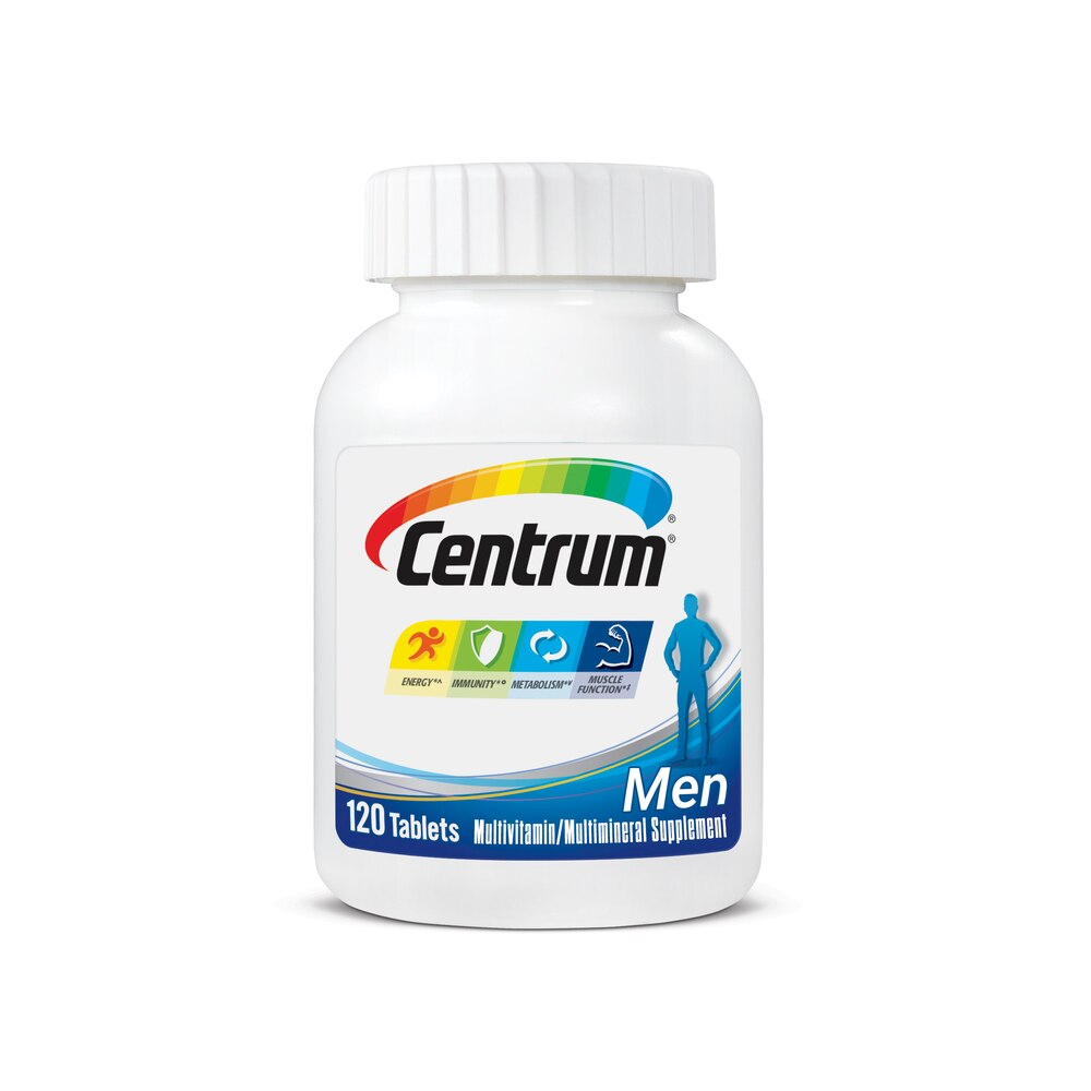 Centrum Men Multivitamin/Multimineral, 120 Tablets, EXP 06/2026