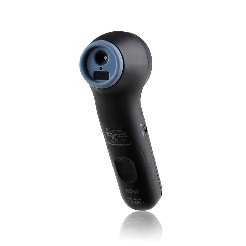 Braun 3-in-1 No Touch Thermometer With Age Precision BNT400