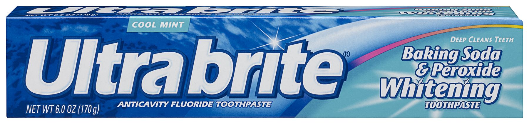 Ultra Brite Baking Soda & Peroxide Toothpaste, 6 OZ (170 g)