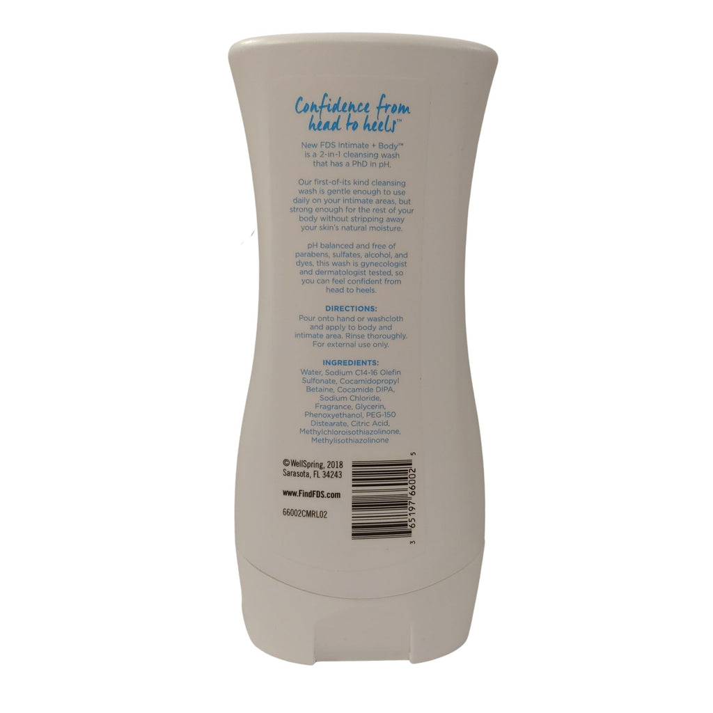 FDS Intimate + Body Cleansing Wash, Coconut Milk, 296 ml