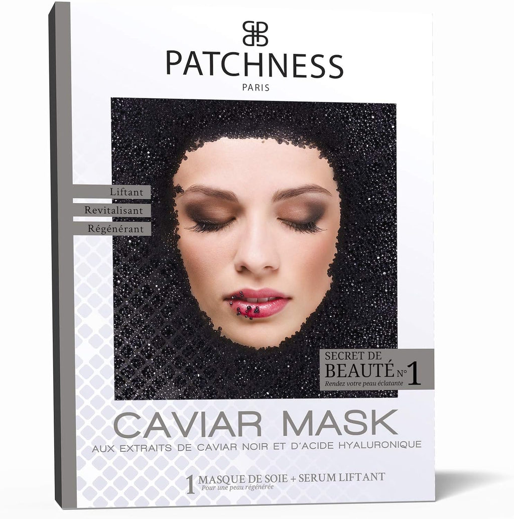 Patchness Caviar Mask, 1 mask (35g) and 1 serum (6g) - Lifting, Revitalizing, Regenerating
