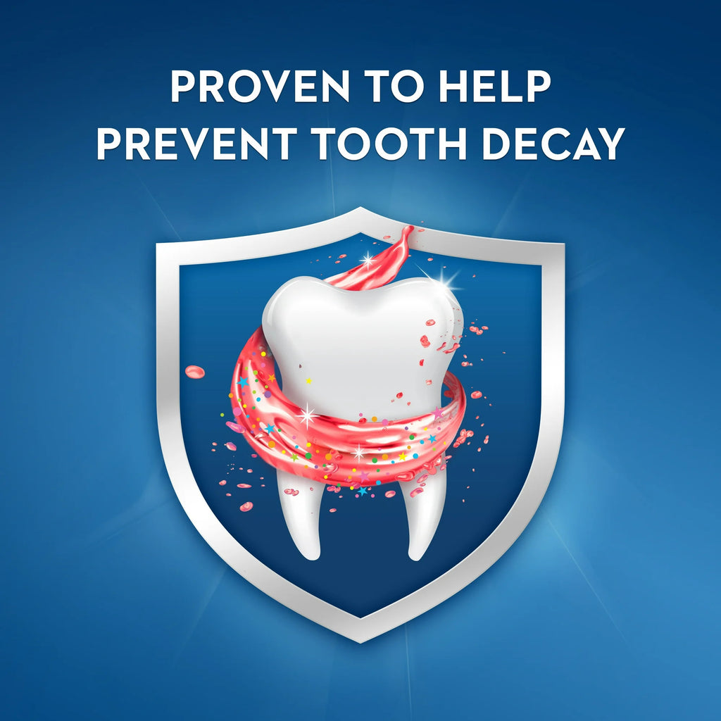 Kid's Crest Cavity Protection Sparkle Fun Bubble Gum Toothpaste 4.6 oz (130 g)