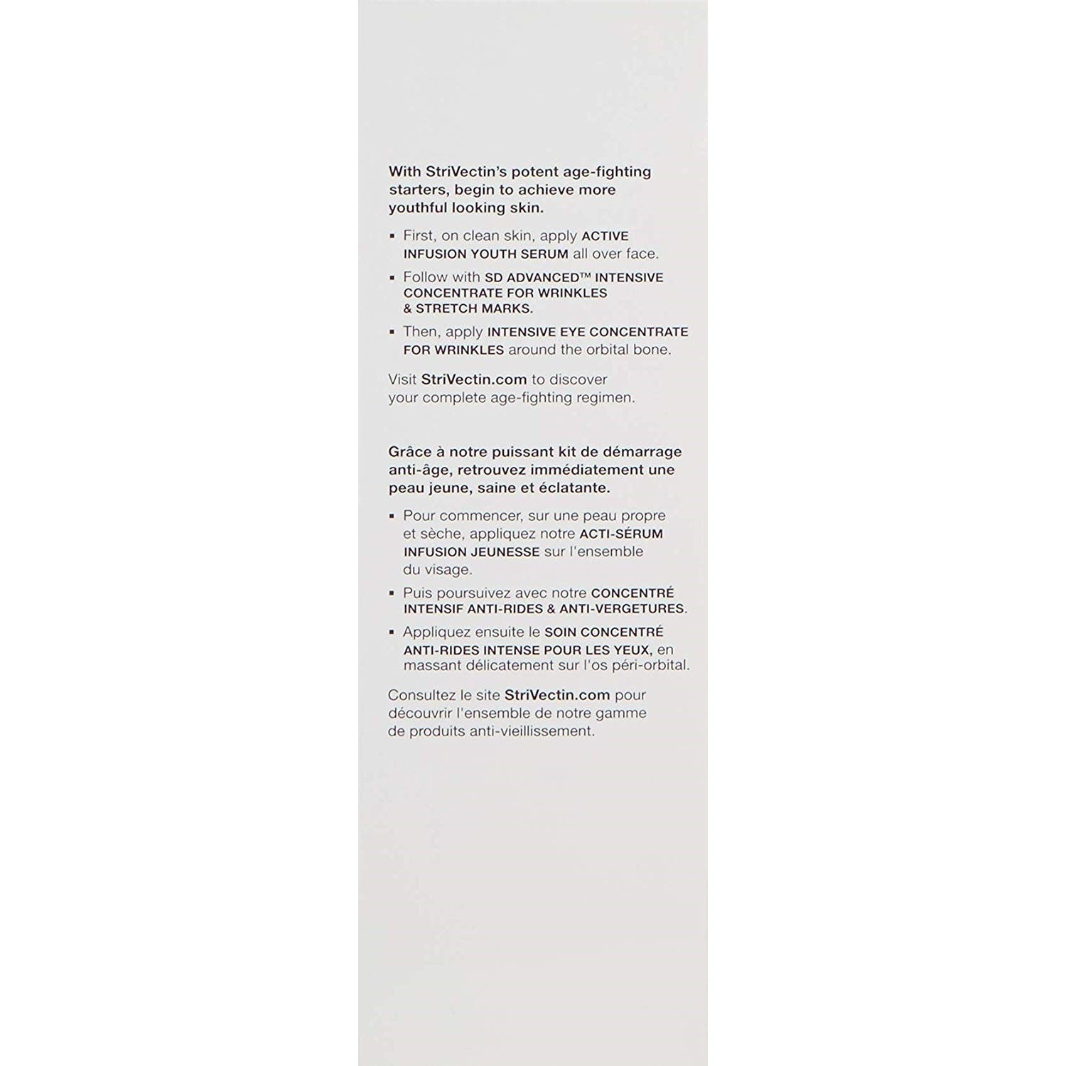 StriVectin Power Starters Anti-Wrinkle Trio Kit, Anti Aging & Anti-Stretch Mark Set