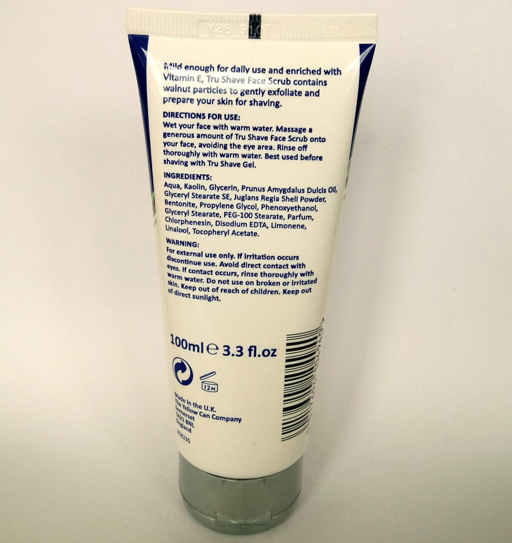 Tru Shave Daily Face Scrub, 100 ml