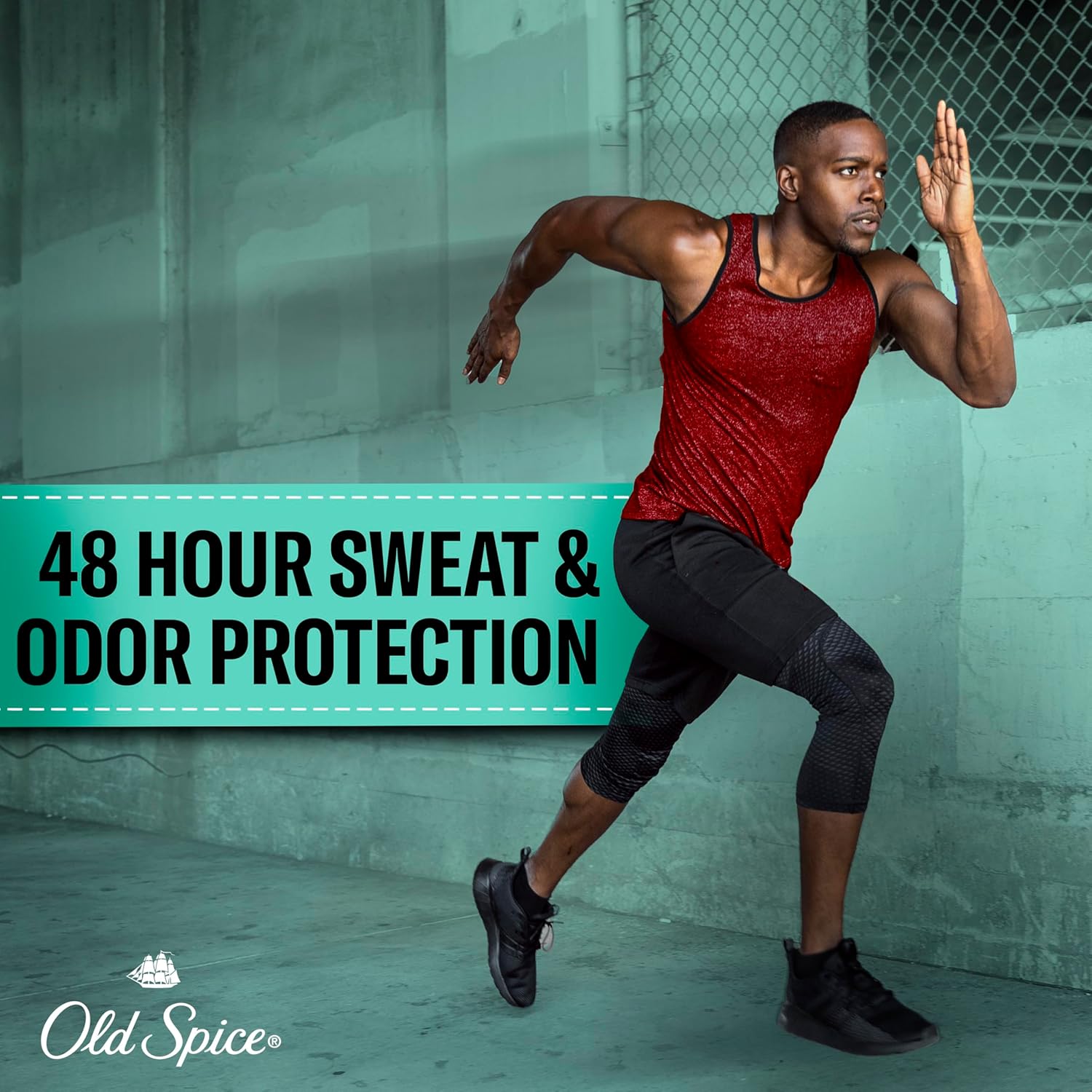 Old Spice Pure Sport High Endurance Aluminium-Free Deodorant, 2.25 OZ (63 g)
