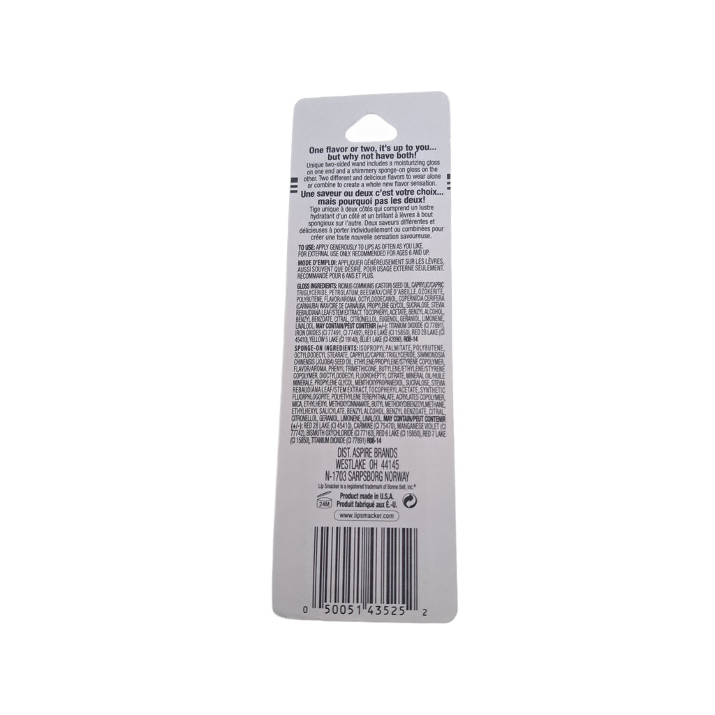 Lip Smacker Layer-It Liquid + Gloss, Blueberry Banana Parfait, 525