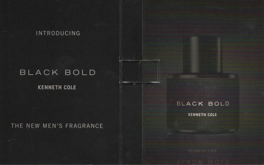 Kenneth Cole Black Bold Eau de Parfum Spray Vaporisateur, 1.5 ml