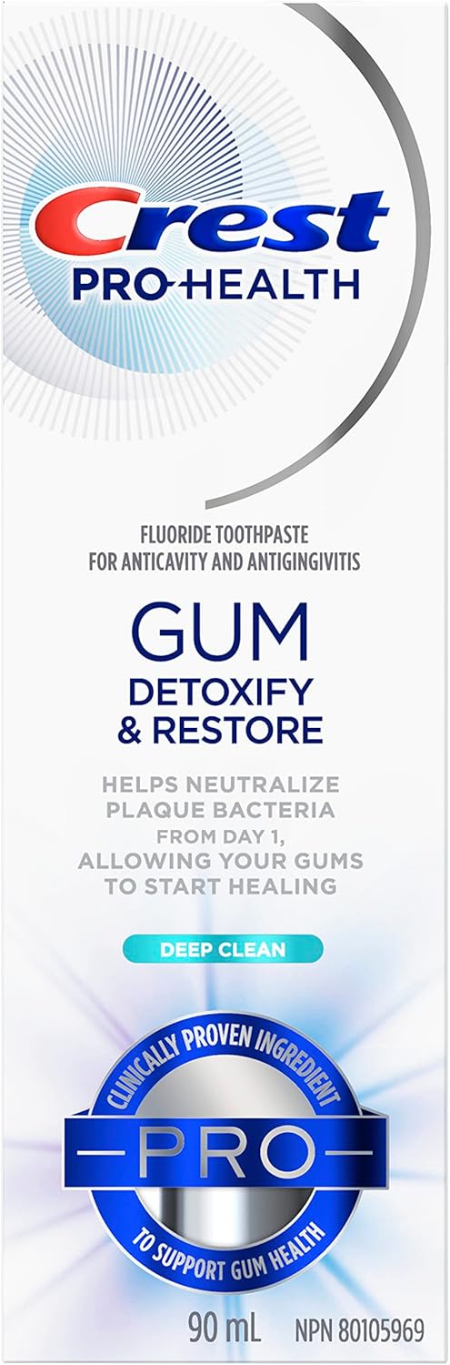 Crest Pro-Health Gum Detoxify & Restore Deep Clean Toothpaste, 90 ml